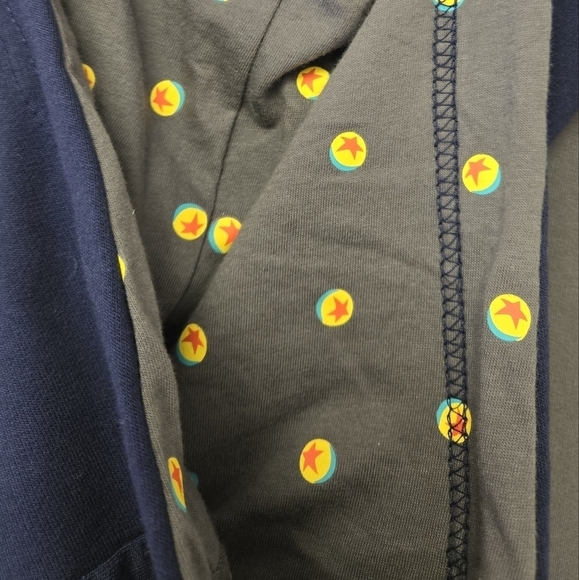 Disney Pixar The World of PIXAR  Zip Hoodie Jacket Gray L - Picture 7 of 12